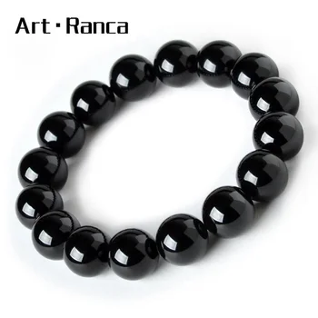 

Natural Black Seal Gem Fashion Fashion Bracelet Magic Crystal Energy Bracelet