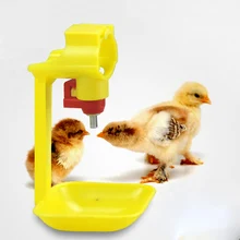 10pcs Chicken Drinking Fountain Hanging Cup Ball Nipple Drinkers Chicken Quail 25mm Pipe Automatic Nipple Waterer nipple ball practical joke