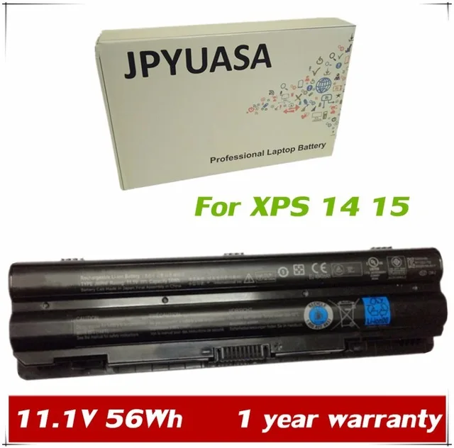 

JPYUASA 11.1V 56Wh JWPHF J70W7 R795X WHXY Laptop Battery For Dell XPS 14 15 17 L401X L402X L501X L502X L701X L702X