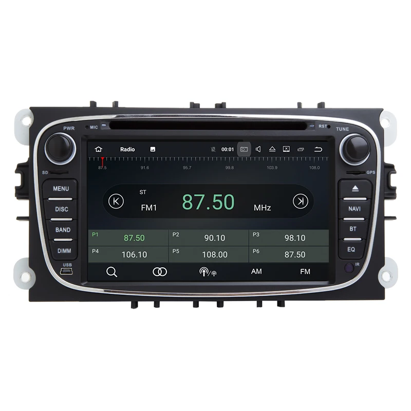 4G ram 32G rom android 8 0 2 din Автомобильный мультимедийный плеер для FORD FOCUS Mondeo S MAX C Galaxy Kuga gps