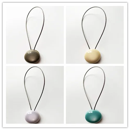 

Fashion Cat-eye Resin Magnet Curtain Buckles Home Tiebacks Magnetic Buckle Holder Window Curtains Accessories Free Shipping