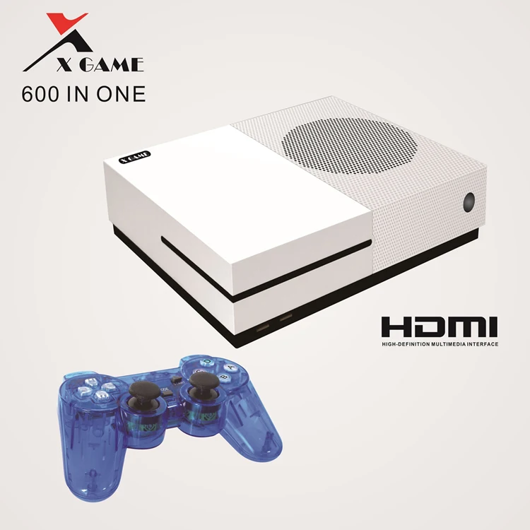64 бит Ретро игры классический HD ТВ видео игры консоль HDMI выход Jeux Ретро 600 игры видео плеер семья ТВ игровая консоль X игры - Цвет: Белый