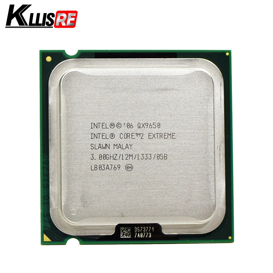 

Intel Core 2 Extreme QX9650 3.0GHz 12M 1333FSB SLAN3 SLAWN LGA775 CPU Processor