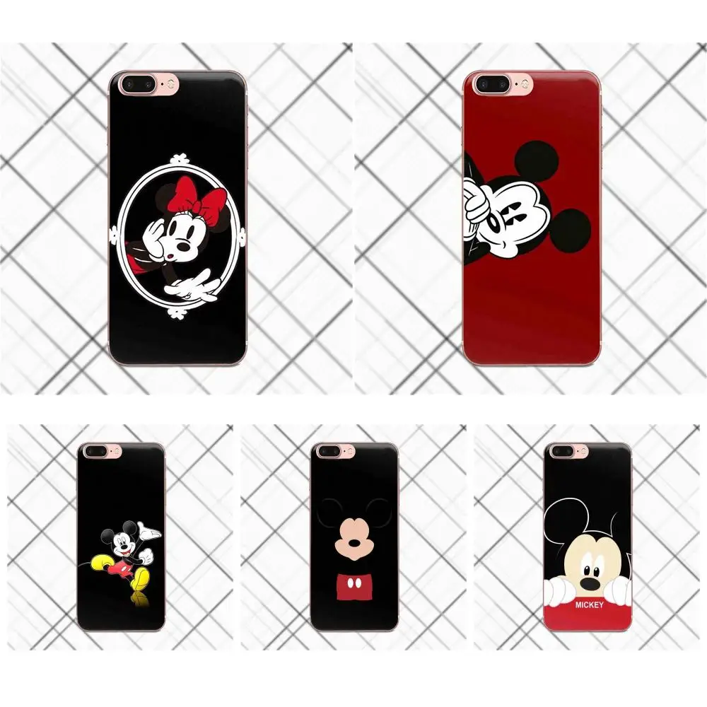 

TPU Capa For Galaxy Alpha Core Note 2 3 4 S2 A10 A20 A20E A30 A40 A50 A60 A70 M10 M20 M30 Lovely Mickey Minnie Mouse