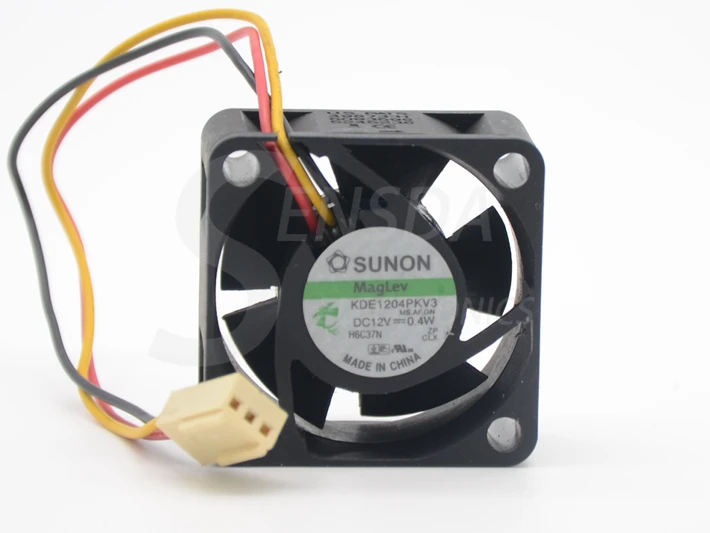 10 шт. инвертор для сервера Sunon KDE1204PKV3 4020 40X40X20 постоянный ток 12 В 0 40 Вт вентилятор
