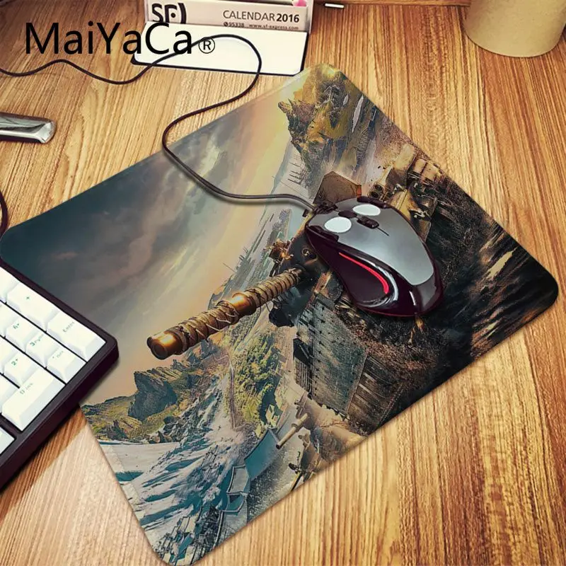 Maiyaca Новое поступление уникальные настольные коврики World of Tanks резиновый коврик