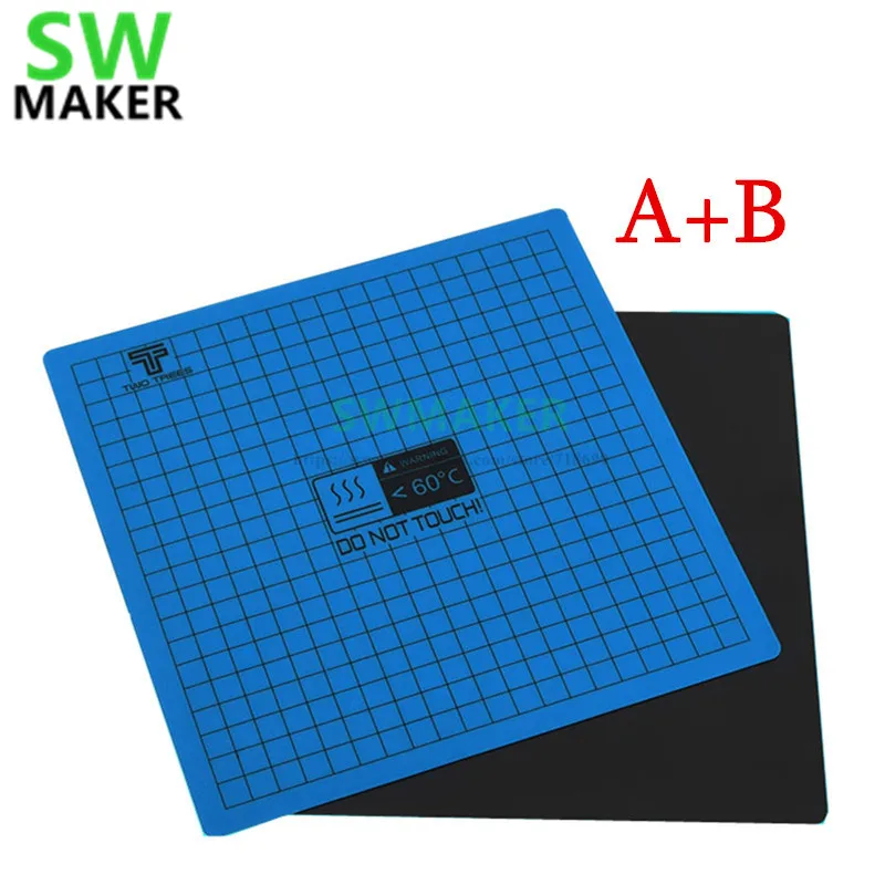 220x220 мм магнитная лента для печати на платформе наклейка гибкая Wanhao i3 Anet A8 Creality ENDER