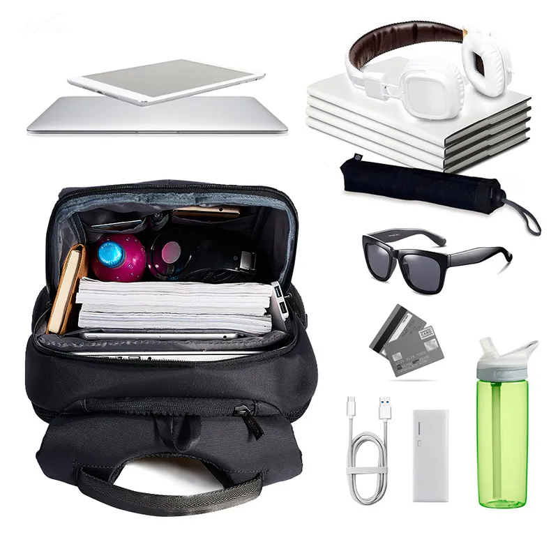 KALIDI Waterproof Laptop Bag Backpack 15.6 -17.3 inch Notebook Bag 15 -17 inch Computer Bag USB for Macbook Air Pro Dell HP Bag KALIDI Waterproof Laptop Bag Backpack 15.6 -17.3 inch Notebook Bag 15 -17 inch Computer Bag USB for Macbook Air Pro Dell HP Bag