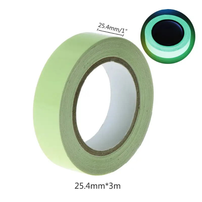 

3m PET Luminous Tape Glow In The Dark Night Fishing Cycling DIY Safety Warning