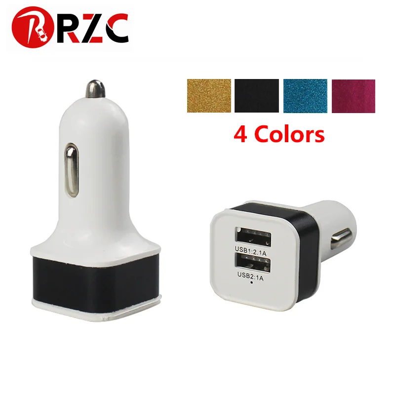 

ZOLIZDA 2 in 1 USB Car Auto Charger Charging Socket Lighter 2.1A Plug and Play Universal cigarette lighter with usb
