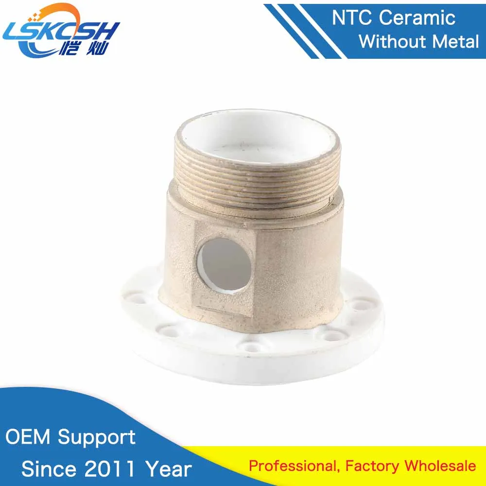 

LSKCSH Laser Ceramic Nozzle Holder China Made For NTC Beyeler Laser Consumables Co2 Laser Torches Factory Wholesale