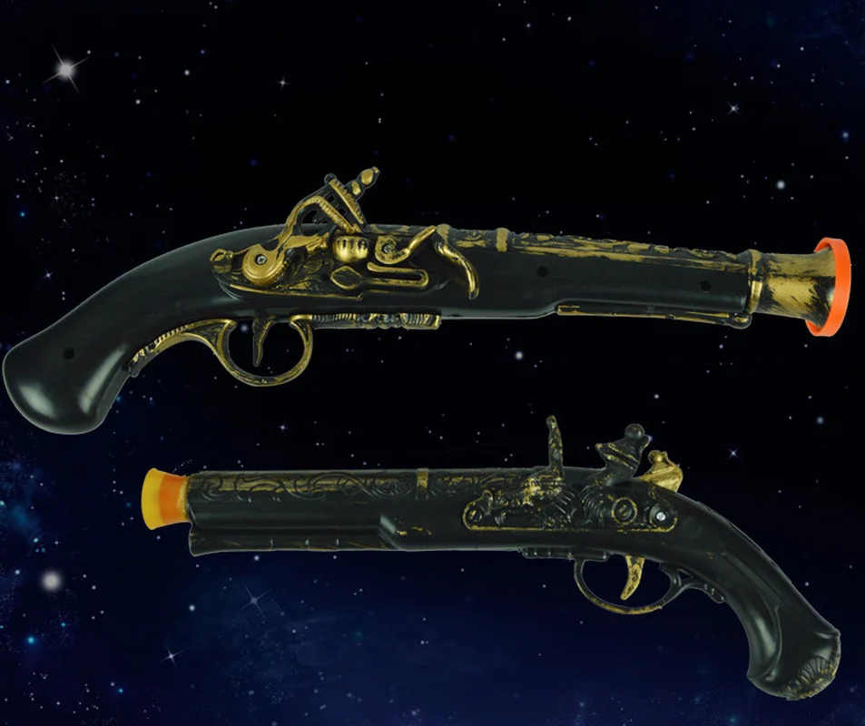 COS Halloween Plastic Pirate Prop Plastic Pirate Parts Ball Plastic Gun Toys