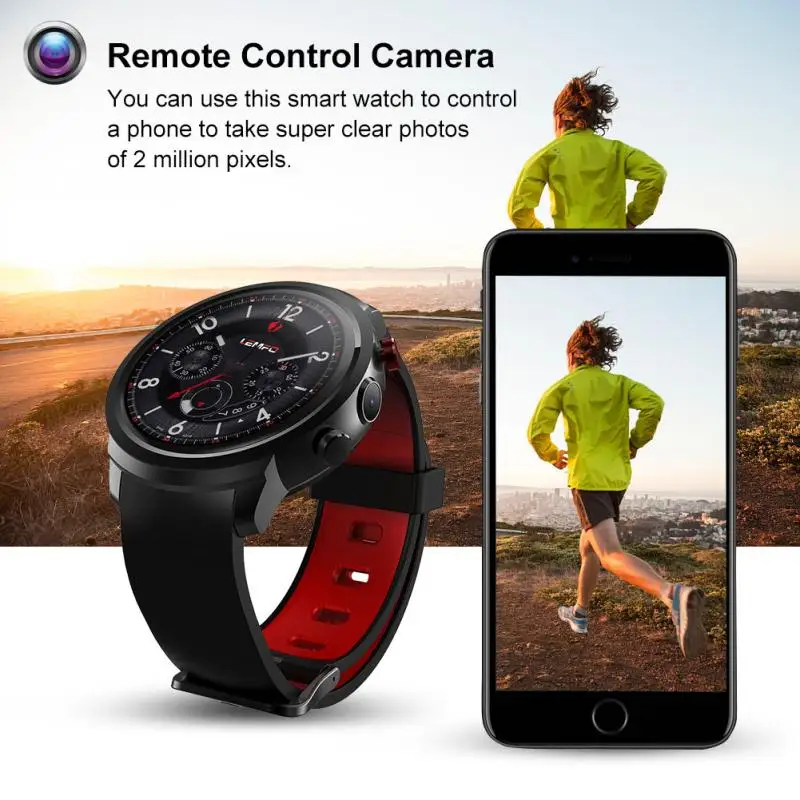 

VBESTLIFE Touch Control Smart Sport Watch 2MP Photos 3G Internet Smart Watch GPS Bluetooth Music Player