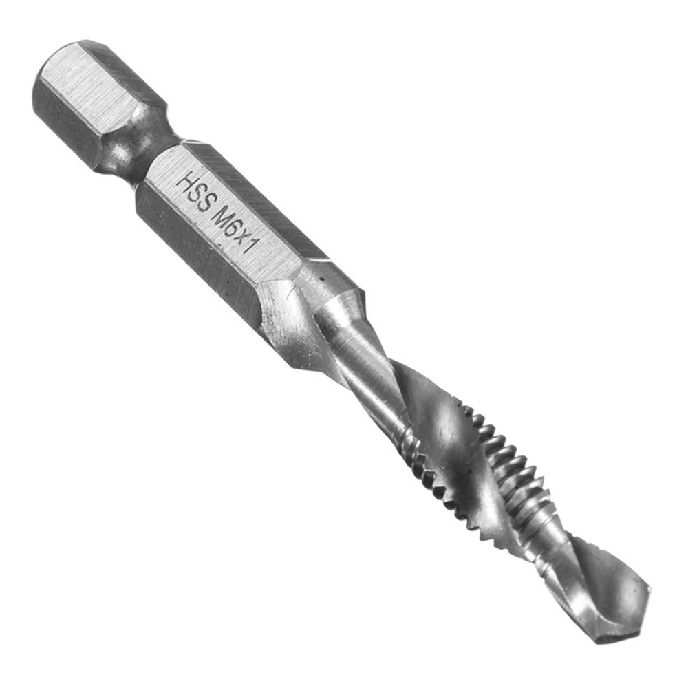 Сверло KKMOON 1 шт. 2 в 1/4 &quot шестигранный хвостовик быстрорежущая сталь метрическая