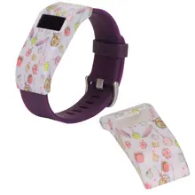 10 шт./партия Модная красочная нарукавная повязка браслет мягкий резиновый чехол ремешок для Fitbit Charge/браслет Fitbit Charge HR умный аксессуар