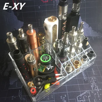 

E-XY Vape Box Mod Ego Bottle Vapor RDA RTA Tank Atomizer Battery Shop Dispay Shelf holder Base Electronic cigarettes Accessories