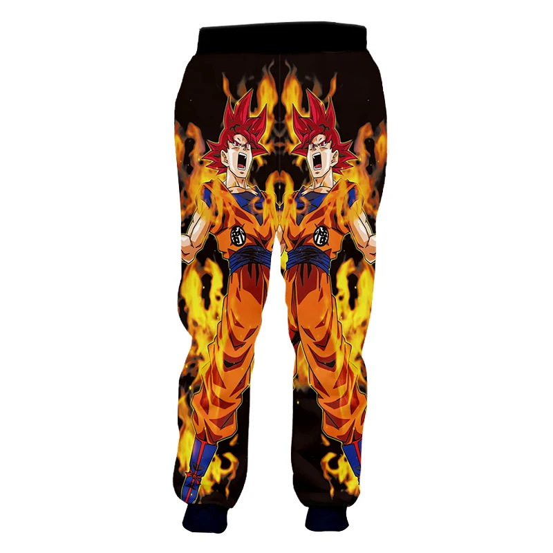 OGKB Harajuku для мужчин/женские тренировочные брюки модный принт аниме Dragon Ball Z Супер Гоку повседневные тренировочные штаны джоггеры брюки для девочек плюс 5xl