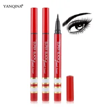 Водостойкий карандаш для глаз, карандаш для макияжа глаз, быстросохнущая жидкая подводка для глаз, карандаш для макияжа, косметика, усилитель век, мягкая кисть для рисования