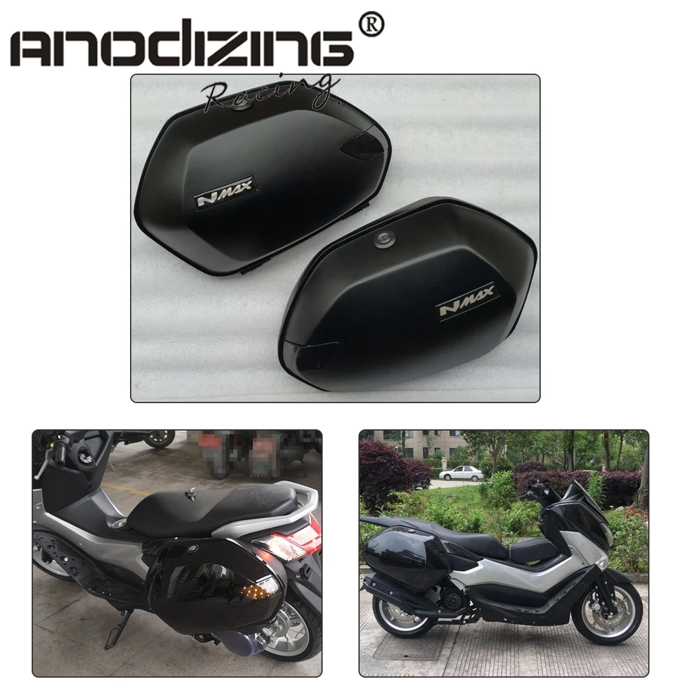 

For Yamaha Nmax 155 Nmax155 125 150 2016-2019 Modified Motorcycle nmax sidebox side box side bag trunk Edge cases