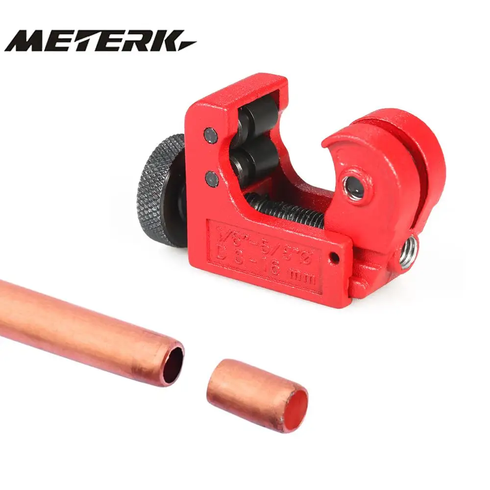 Mini Pipe & Tube Cutter Adjustable Tubing Cutter Diameter of 3 16mm (1/