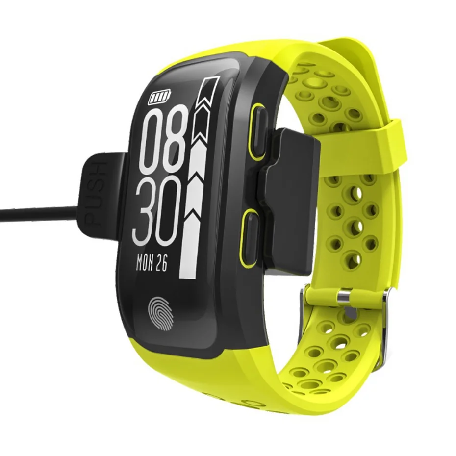 

Fitness Bracelet GPS Smart Bracelet Wristband Watch Heart Rate Monitor Fitness Tracker IP68 Waterproof S908 Sleep Monitoring