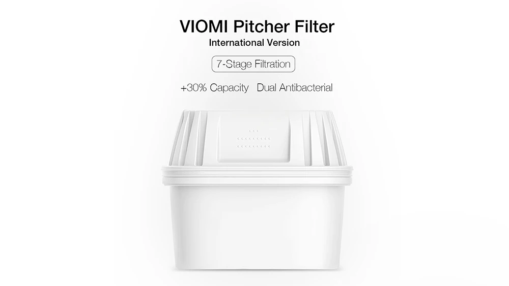 Original Xiaomi Viomi L1 Ultra Filter 7 Layers Multi-effect Smart Antibacterial Kettle Filter Activated Carbon Exchange UV Disfection (1)
