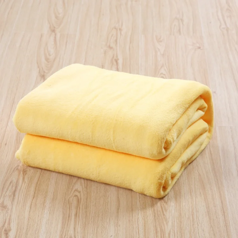 

Warm Flannel Blankets Soft Solid Color Blankets Bedspread Plush Winter Summer Throw Blanket W9344