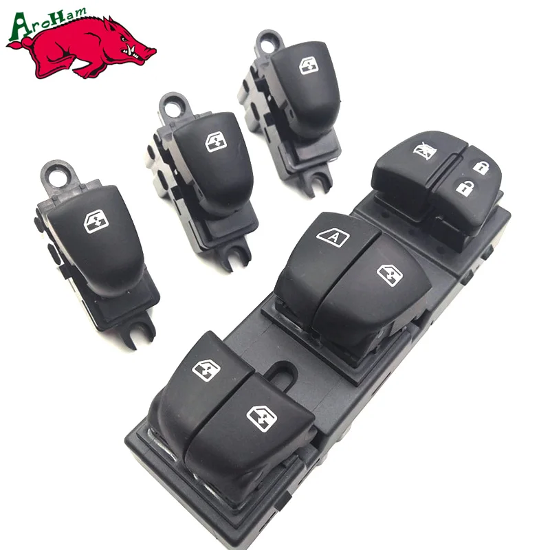 Free Shipping! Auto Power Window Switch/Single Window switch For Nissan Qashqai/Altima/Sylphy/Tiida/X-Trail
