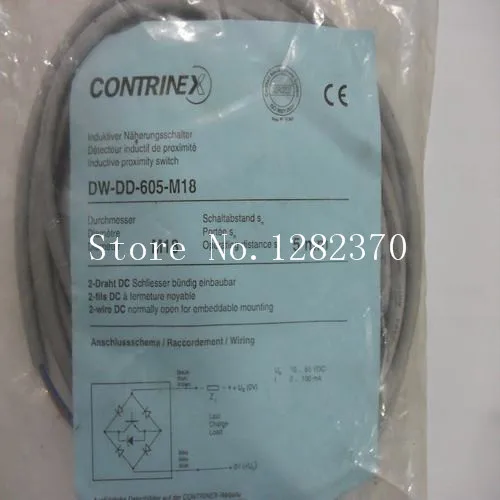 

[SA] New original authentic special sales CONTRINEX proximity switches DW-DD-605-M18 spot --5pcs/lot