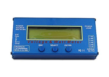 

100A Voltage Watt Meter Battery Checker Balancer Servo Test Program With Liquid Crystal Display For RC Hobby Accessories