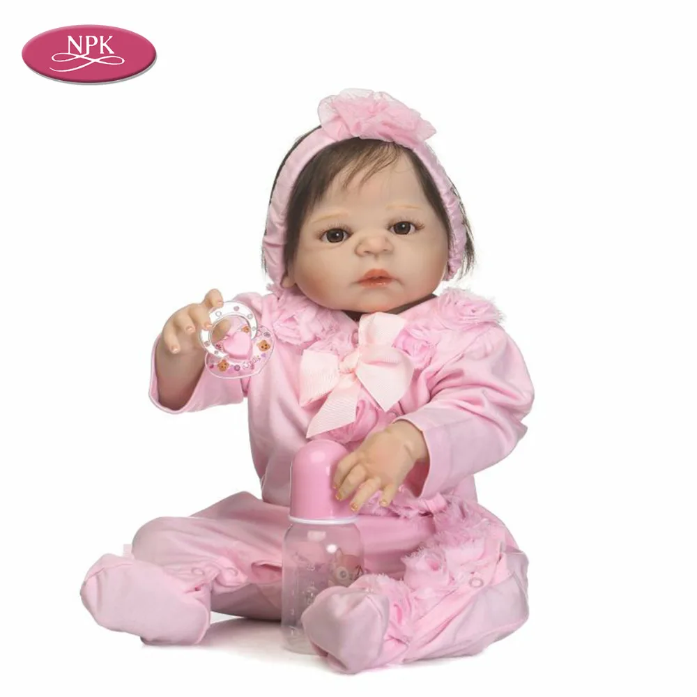 Lifelike Realista Bebe Doll Reborn Baby Dolls Soft Bath Toys Fashion Doll Reborn bebe Menina Bonecas  (4)