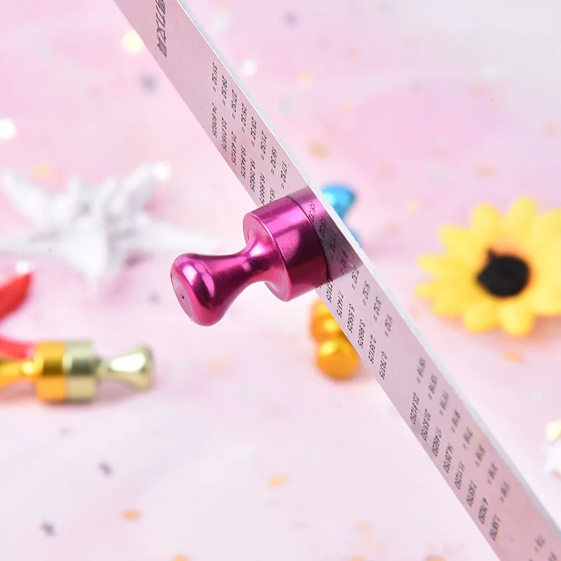 

6pcs/set Strong Magnetic Thumbtacks Transparent Noticeboard Skittle Pin Magnets DIY Fridge Whiteboard