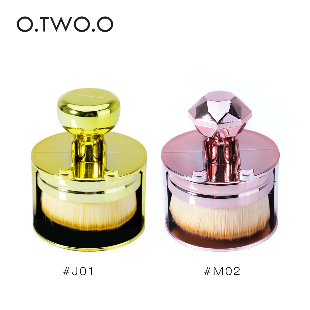 O. TWO. O, брендовая Профессиональная Кисть для макияжа, ручная печать, очищающая кисть для основы, кисти для макияжа, косметика для лица Пудра, горячая Распродажа