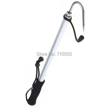 HENGJIA Pro 1,2 м Телескопический рыболовный крючок для копья снасти рыболовная посадка Гафф со струной