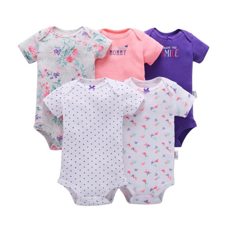 5 шт./лот; боди для новорожденных; мягкий хлопок; качественная одежда для новорожденных; Ropa de bebe; комбинезон для малышей; 3/6; 24 месяца - Цвет: bodysuit 05