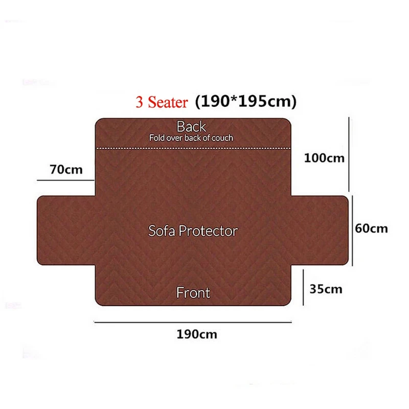 Многофункциональный чехол для дивана диван моющийся чехол для дивана протектор мебели Водонепроницаемый съемный подлокотник чехлов 1/2/3 сиденье