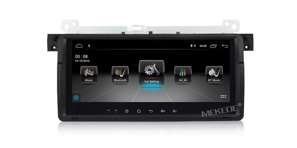 Mekede автомобильный мультимедийный плеер 2+ 32 ГБ Android 9,1 gps Авторадио Стерео система для BMW/E46/M3/Rover/3 серии ram 4G wifi FM радио