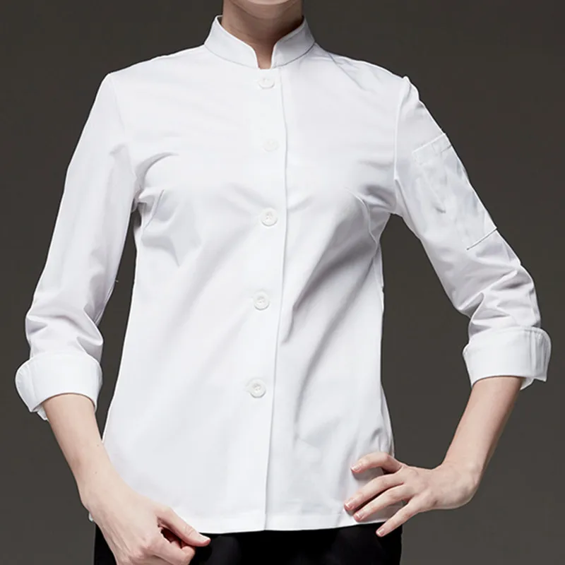 White Culinary Work Wear B75-2