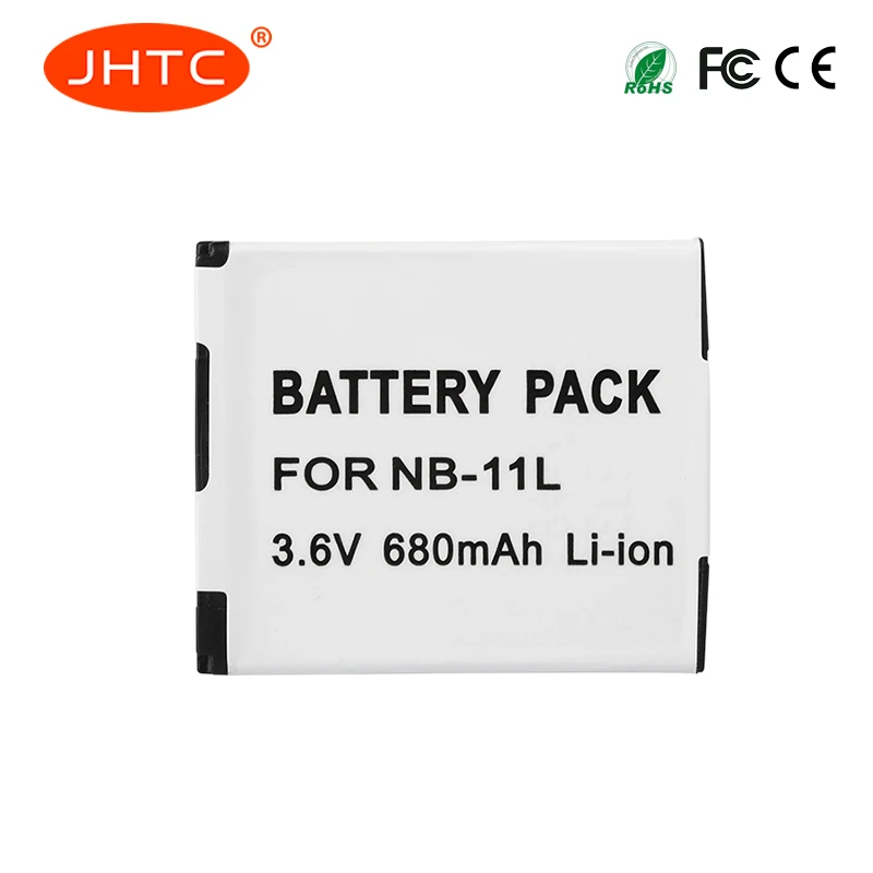 680 мА/ч NB 11L Батарея NB11L для Canon A2600 A3500 A4000IS IXUS 125 132 140 240 245 265 155 HS|nb 11l|nb-11l batterybattery nb-11l |