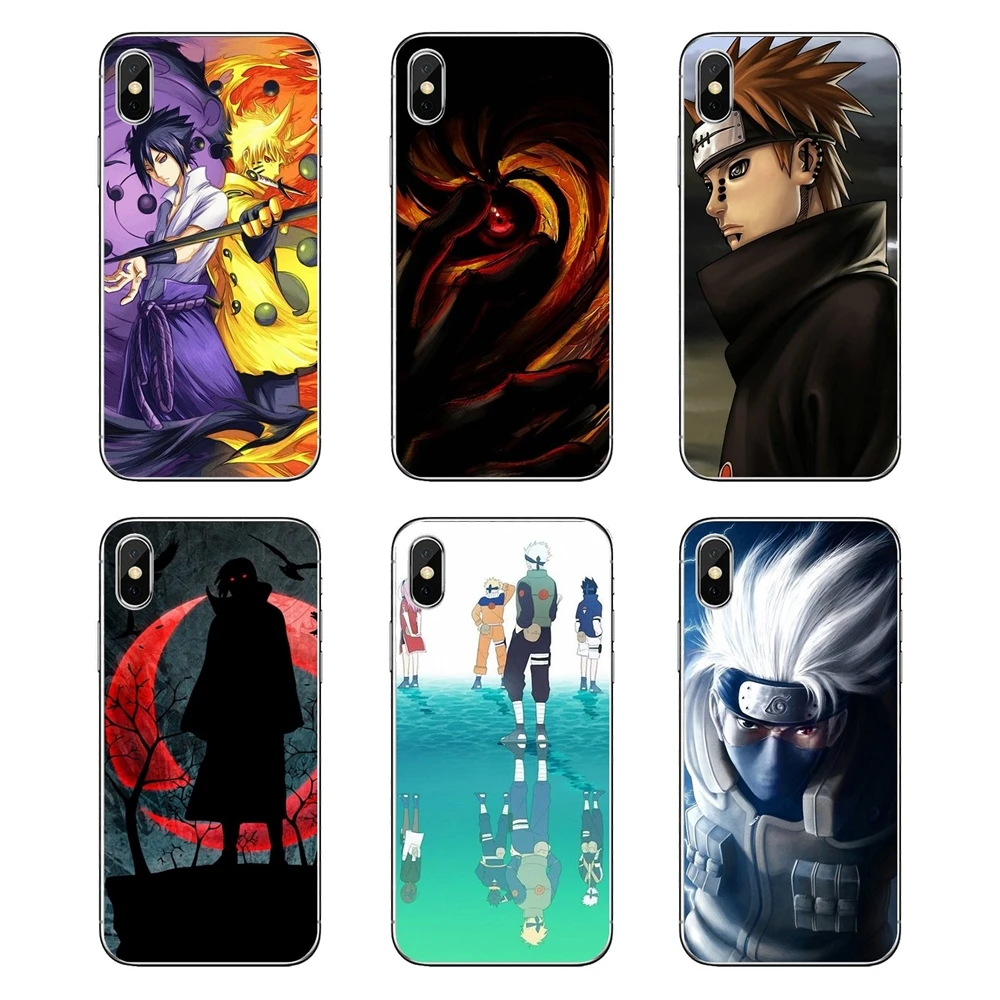 

Soft Transparent Shell Covers For Motorola Moto X4 E4 E5 G5 G5S G6 Z Z3 G3 C Play Plus Sasuke Naruto