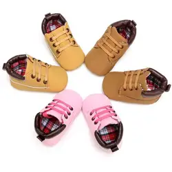 2016 реальная продажа твердого sapatilha Infantil Модная одежда для детей, Детская мода Обувь для девочек младенческой мягкая подошва Prewalker