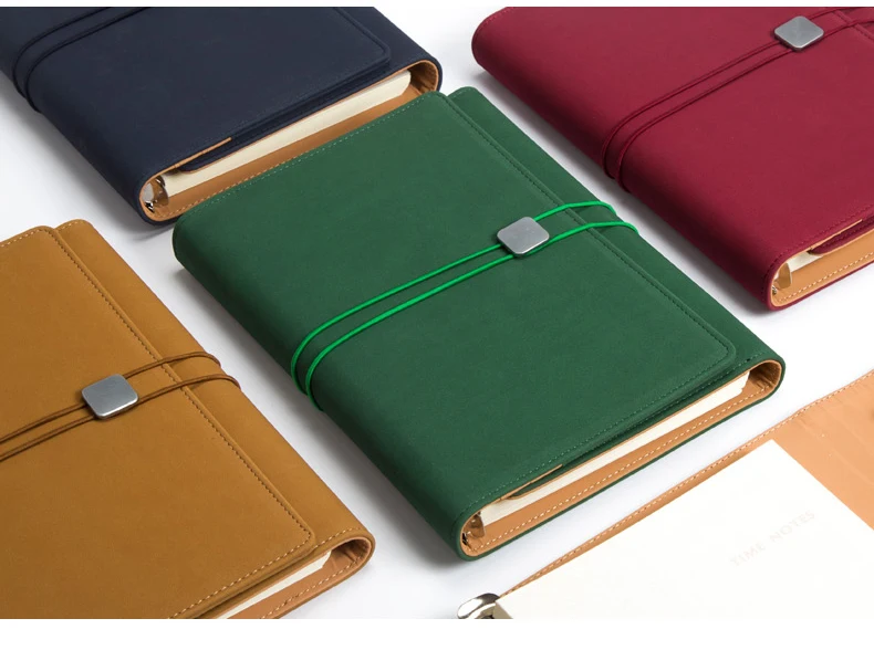 

A5 Business Travel Notebook Notepad Spiral Organizer Planner Loose Leaf Meeting Diary Multifunction