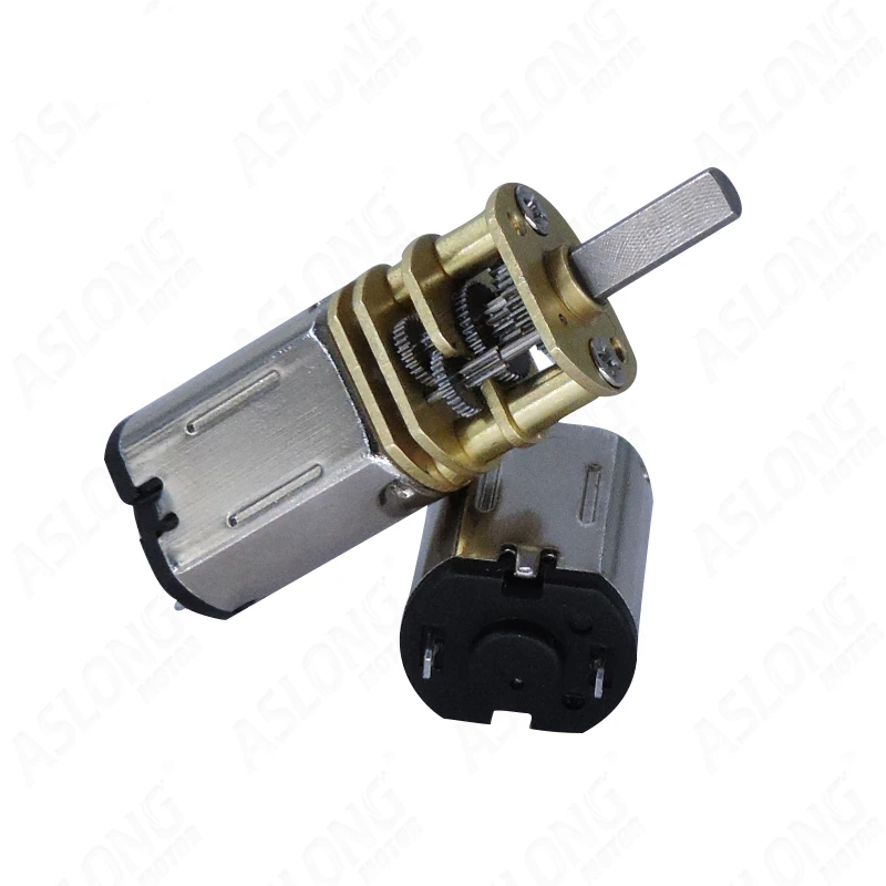 

JGF10-M10 Reducer Motor DC Low Speed Motor Miniature Gear Motor Electronic Lock Small Motor 3V-6V 44rpm