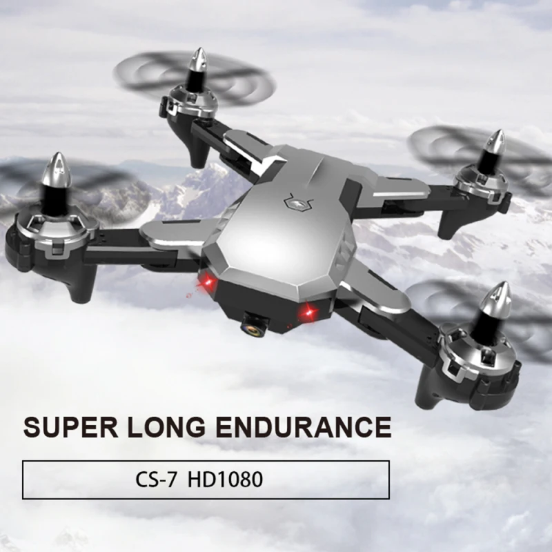 Складной Квадрокоптер FPV с камерой 2 4G регулируемая скорость HD бесголовый режим