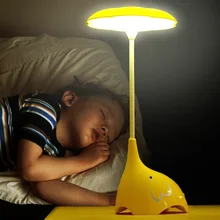 Kids Children Room LED Night Lights Lamp Baby Bedroom Lamparas Novelty Products Elephant Light Charging Battery Sensor Luminaria