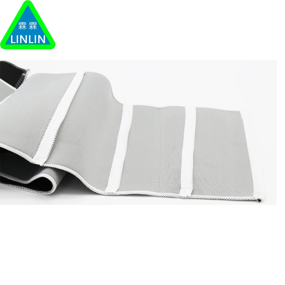 

Adjustable Heating Sauna Belt Slimming Belt Burner Belly Fitness Body Wrap Cellulite Shaper Men Women 5 Zippers Wrap Neoprene