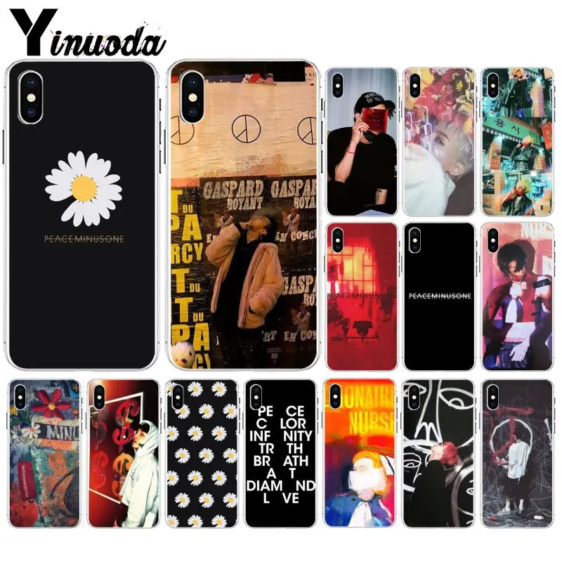 Yinuoda G Dragon peaceminusone красочные милые аксессуары для телефонов Чехол Apple iPhone 8 7 6 6S Plus X