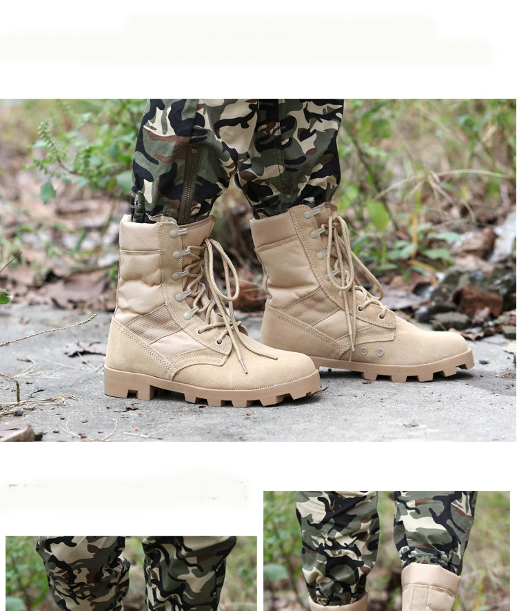Мужские тактические военные армейские ботинки, уличные треккинговые альпинистские спортивные кроссовки, камуфляжная обувь, Мужская Боевая походная прогулочная обувь
