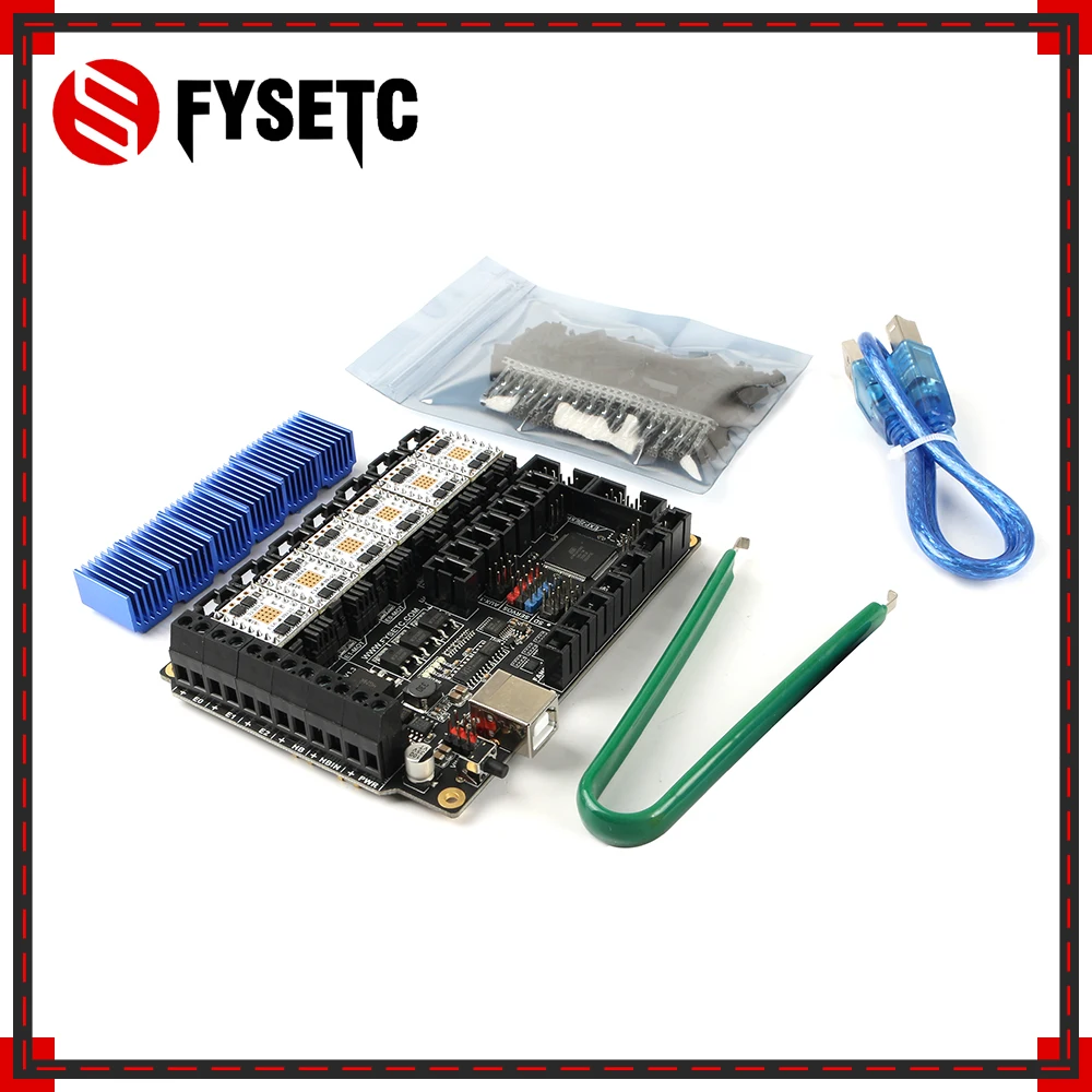 Плата все в одном для электроники FYSETC F6 V1.3 материнская плата + 6 шт. TMC5160 V1.2 SPI