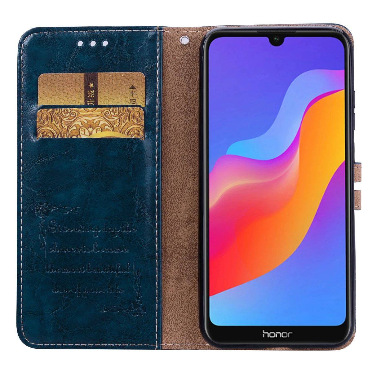 Чехол книжка для Honor 8A кожаный чехол с бумажником Huawei 8 A Y6 2019 Y62019|Чехлы-портмоне| |